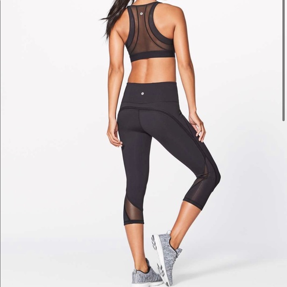Lululemon Mesh Leggings - Picture 1 of 5